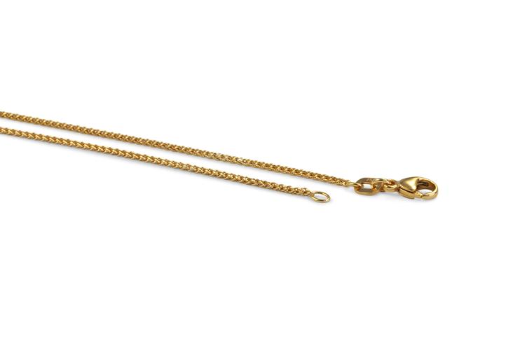 WHEAT LINK GOLD CHAIN