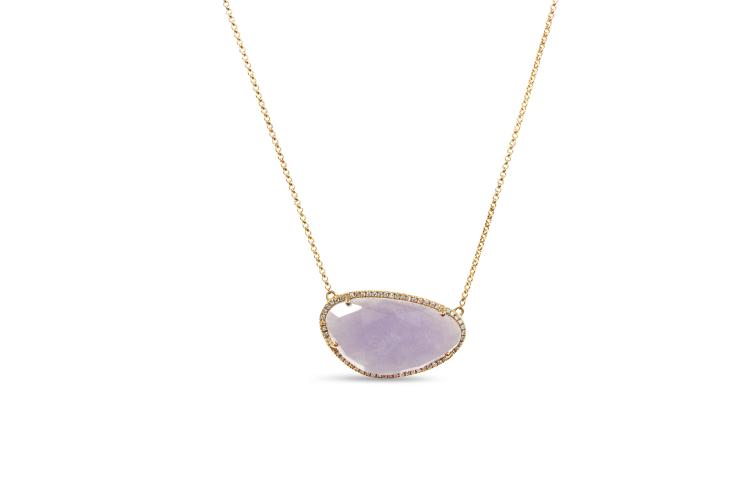 PURPLE AVENTURINE NECKLACE