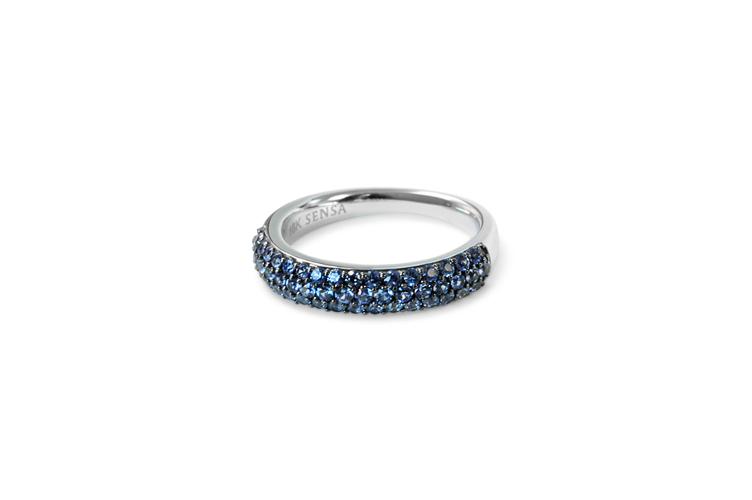 PAVÉ BLUE SAPPHIRE RING