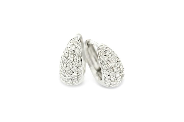 DIAMOND HUGGIE EARRING