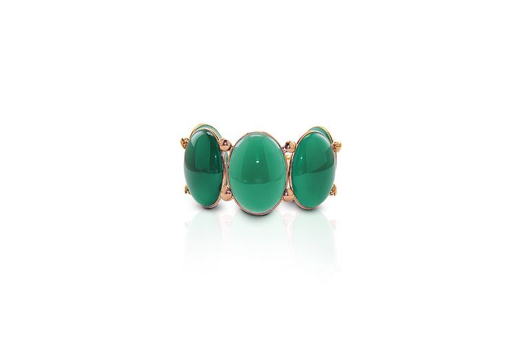 GREEN AGATE BRACELET