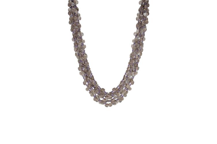 MOONSTONE & AMETHYST NECKLACE