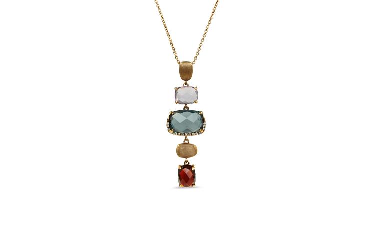 MULTI-STONE PENDANT