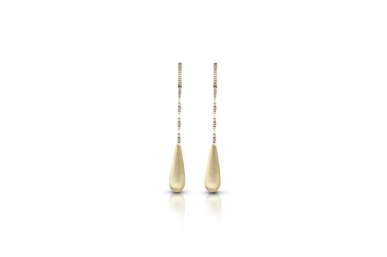 CORAL & RUBY DROP EARRINGS - 1