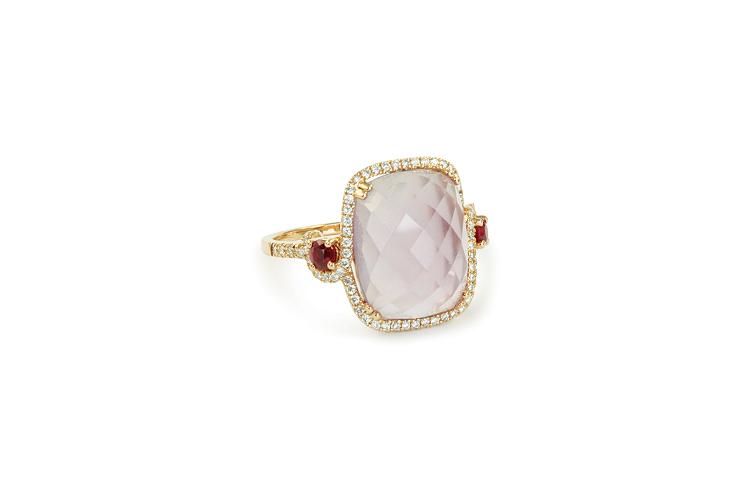 PINK AMETHYST RING