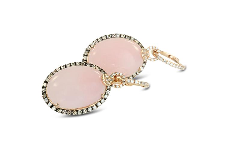 PINK OPAL EARRINGS