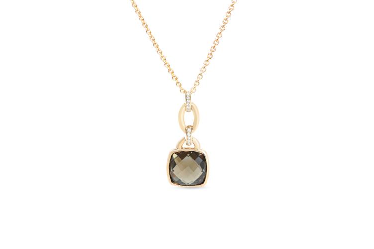 SMOKY QUARTZ NECKLACE