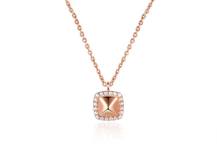 ROSE GOLD DIAMOND NECKLACE