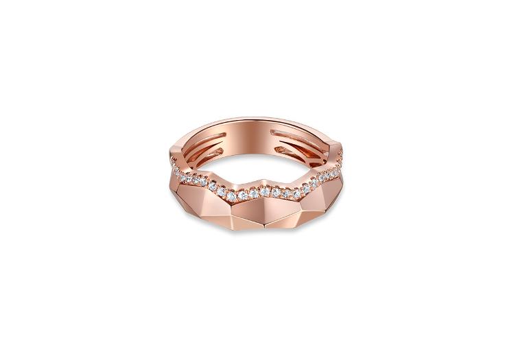 ROSE GOLD DIAMOND RING