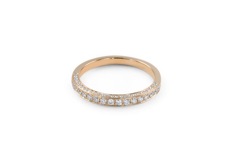 ROSE GOLD DIAMOND RING