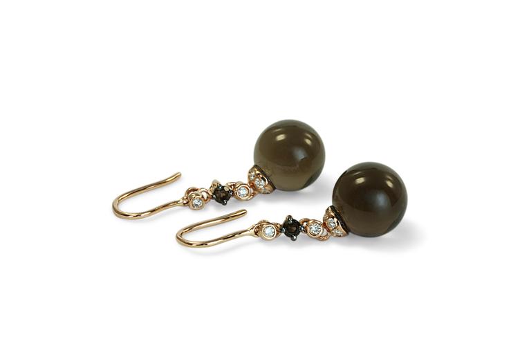 SMOKY QUARTZ EARRINGS