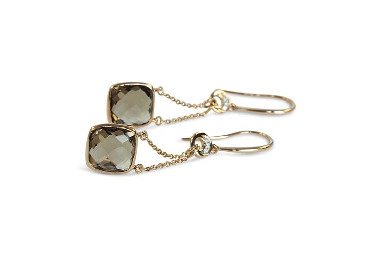 SMOKY QUARTZ EARRINGS