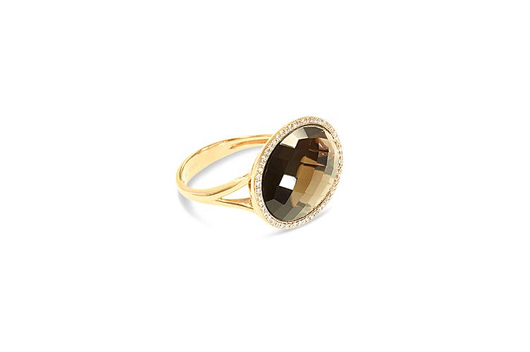 SMOKY QUARTZ RING